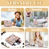 Bolsa de maquillaje de viaje, regalos de viaje para mujeres,