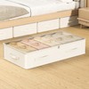 Underbed Storage Bags, 2 Pack 72L Under Bed Storage Box