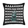 Moaning Plankton Throw Pillow