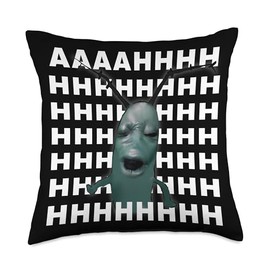 Moaning Plankton Throw Pillow