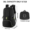 35L Lightweight Foldable Backpack, Packable Backpacks, Hiking Backpack, Ultralight, Waterproof