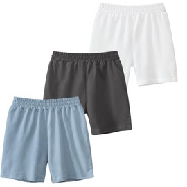 NATUST Boys' 3 Pack Summer Shorts, Set04