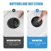 Toilet Flush Button and Sink Overflow Cap Kit, Upgrade Your