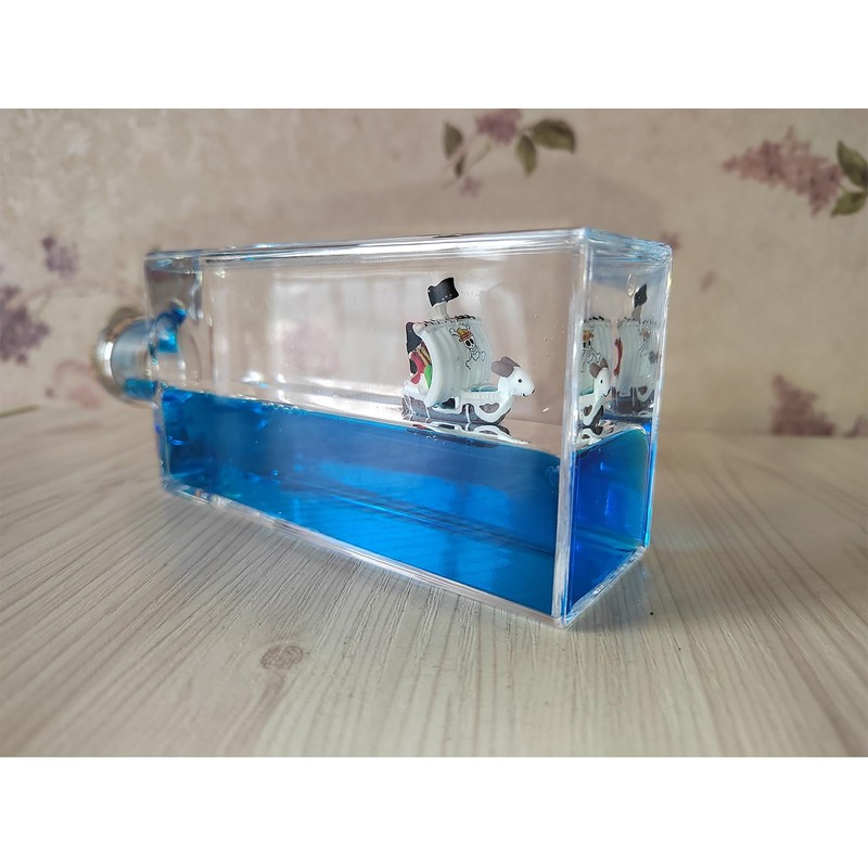 Generic Unsinkable Ship Going Merry Pirate Ship in a Bottle