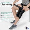 Alpha Medical 14” Long Adjustable Three Panel Orthopedic Knee Immobilizer