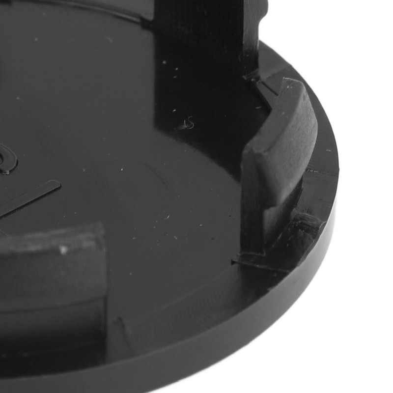 4pcs Wheel Center Caps Plastic Universal Carbon Fiber Style Center