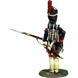 W. Britain Napoleonic French 36191 French Imperial Guard Reaching for Cartridge 1:30 Scale Metal