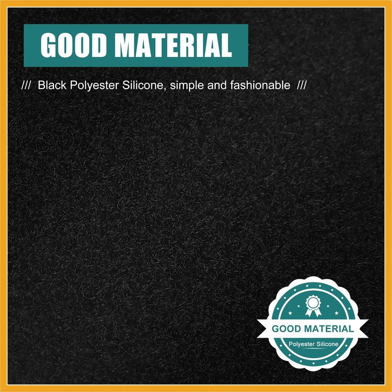 Partuto Car Dashboard Cover Black Polyester for Honda Civic 2020-2023