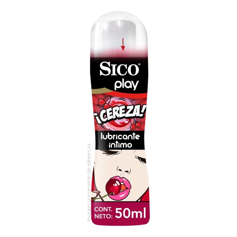 Lubricante Íntimo Sico Sabor Cereza, 50 Ml