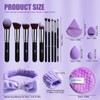 BS-MALL Makeup Brushes Set 30 Pcs – Including Face Washing