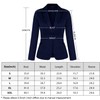 MINTLIMIT Women's Classic Blazer with Notched Lapel and Jetted Pockets