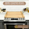 Noodle Board Stove Cover w/Handles, for Gas & Electric Stoves