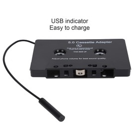 Car Bluetooth Cassette Adapter, Bluetooth Tape Converter MP3 Player Audio Converter for Car