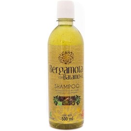 Shampoo de Bergamota Reforzado con Batamote 500 ml – Para la Caída del Cabello y Estimula el Crecimiento - Lenico
