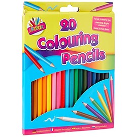 Artbox 20 full size colouring pencils set in 20 assorted colours