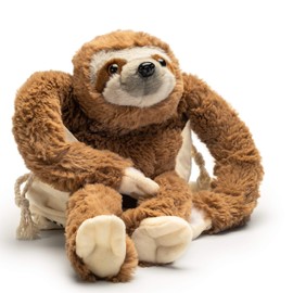 Heating Pad Microwavable in Sloth Stuffed Animal - Heating Pads for Cramps - Long-Lasting and Reusable Heating Pad Microwavable for Soothing Comfort During Periods (Cuddly Sloth)