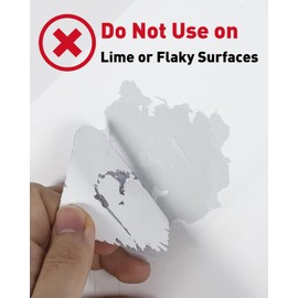 Uniclife 10 Pcs Large Adhesive Hooks for Hanging, 33 lbs (Max) Heavy Duty Wall Hooks, Clear Waterproof Picture Hangers, Self-Adhesive Sticky Hangers for Outdoor Bathroom Kitchen and Office