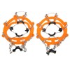 2Pcs Ice Traction Cleats Anti Skid Shoe Crampon Cover Snow