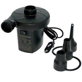 OcioDual Electric Inflator Electric Pumps Compression Intake Air 2 Pin EU Black