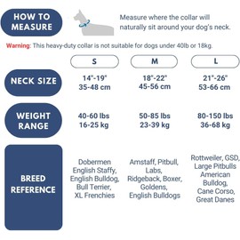 Spark Paws Tactical Dog Collar with Handle - Premium Quality Collar, Robust and Durable Design for Large, Strong Breeds - Pitbulls, Labradors, GSD - Snow Cone - S - 1.5"