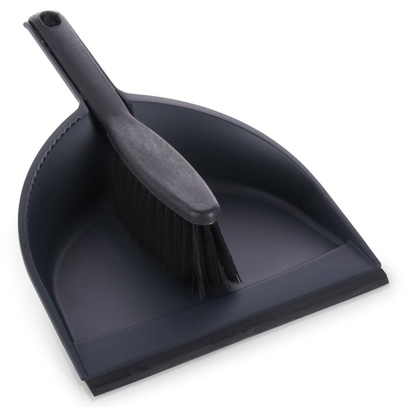Vilde Dustpan and Hand Brush Set Black