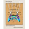 GAUEIOUR Game Controller Necklaces,Magnetic Couple Necklaces, 2-Pack Split Magnetic Colorful