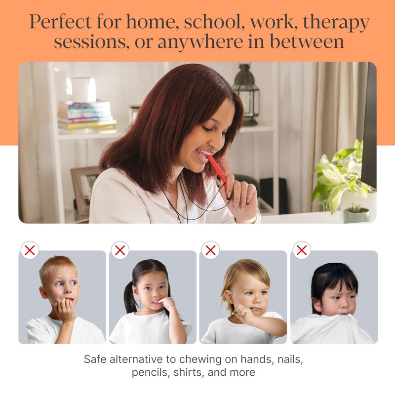 ARK Bite Saber, Chew Necklaces for Sensory Kids and Adults,