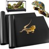 QWR 2 Pack Bearded Dragon Accessories,Reptile Carpet,Mat for Bearded Dragon