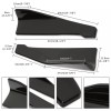 CNPAPC For Toyota Corolla Front Bumper Lip Spoiler Splitter 78.7"