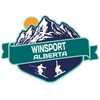 Winsport Alberta Ski Adventures Souvenir 2 Inch Fridge Magnet Mountain Design