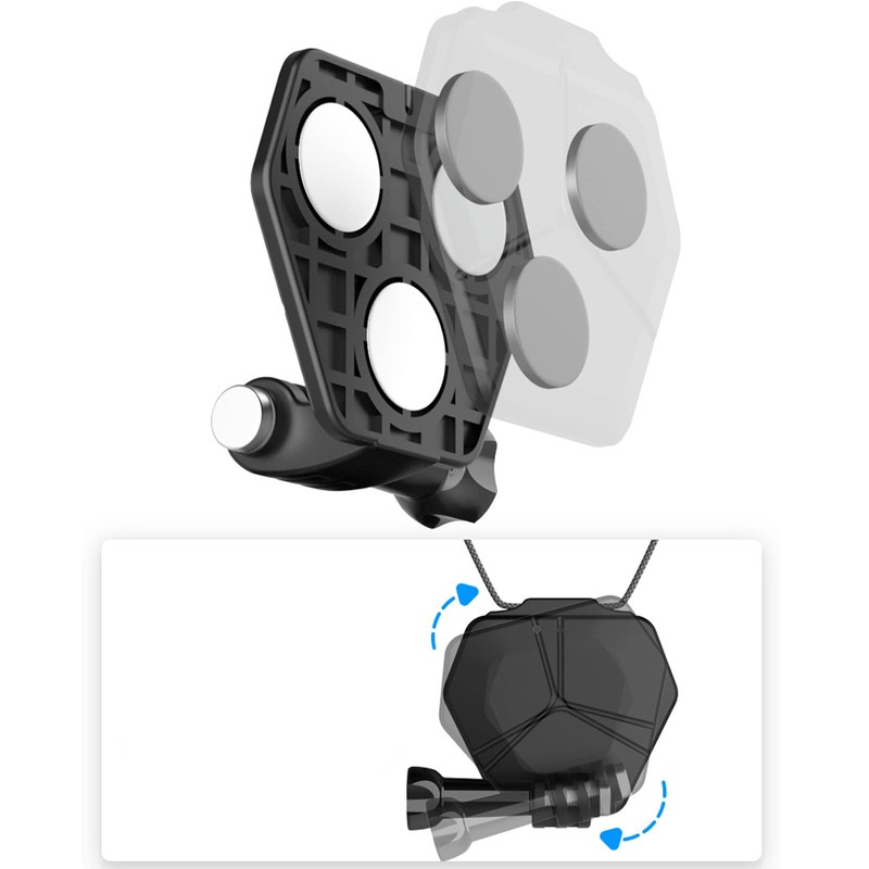 Honbobo Magnetic Neck Mount Quick Release Mount Neck Strap for