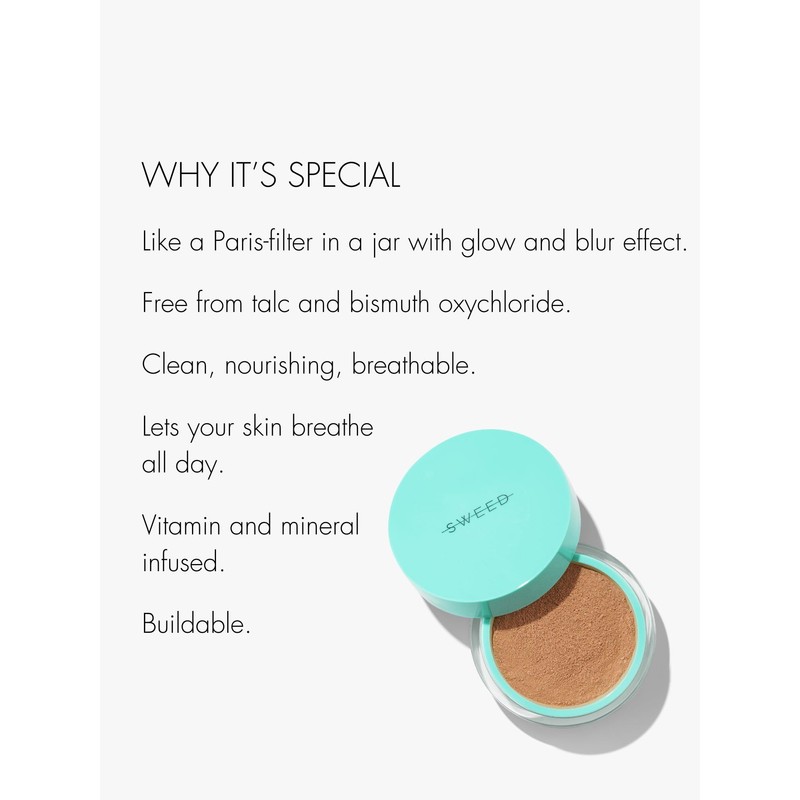 Sweed Miracle Mineral Powder Foundation - Medium/Light