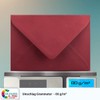 COLOURS-4-YOU Envelopes, DIN C6, Dark Red, 11.4 x 16.2 cm,
