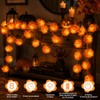 Guirnalda de Cempasúchil LED, 4.5 Metros, 30 Luces, 30 Flores