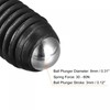 sourcing map Ball Point Set Screws, 2pcs M12 x 20mm