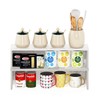 Furinno Helena Kitchen Counter Stackable Organizer Shelf, Set of 2,