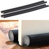 infactory Draught Excluder Door: Set of 2 Draught Stoppers for
