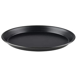 APS Pizzaform rund Ø 18/16,2 x 2,5 cm - Pizzablech aus Blaublech, nicht beschichtet, lange Lebensdauer, zum professionellen Pizzabacken