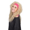 Costume Agent Retro 80s Aerobics Instructor Deluxe Wig and Headband