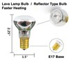 Lava Lamp Bulb 4 Pack 30W E17 R39 Reflector Type