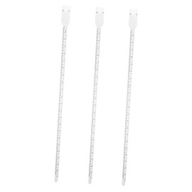 Cinta Métrica para Medir Circunferencia Cabeza, Flexible de Pp, Calibración Precisa, 3 Piezas Set para Niños y Bebés