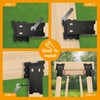 4x4 Outdoor Multi-Use Angle Brackets,Platform Bracket for Hunting Blinds, Shooting