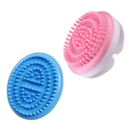 Ipetboom 2pcs Brush Tools Dry Brushing Plastic Massage