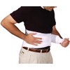 Alpha Medical 10" Vented Lumbosacral Support Elastic Back Brace for
