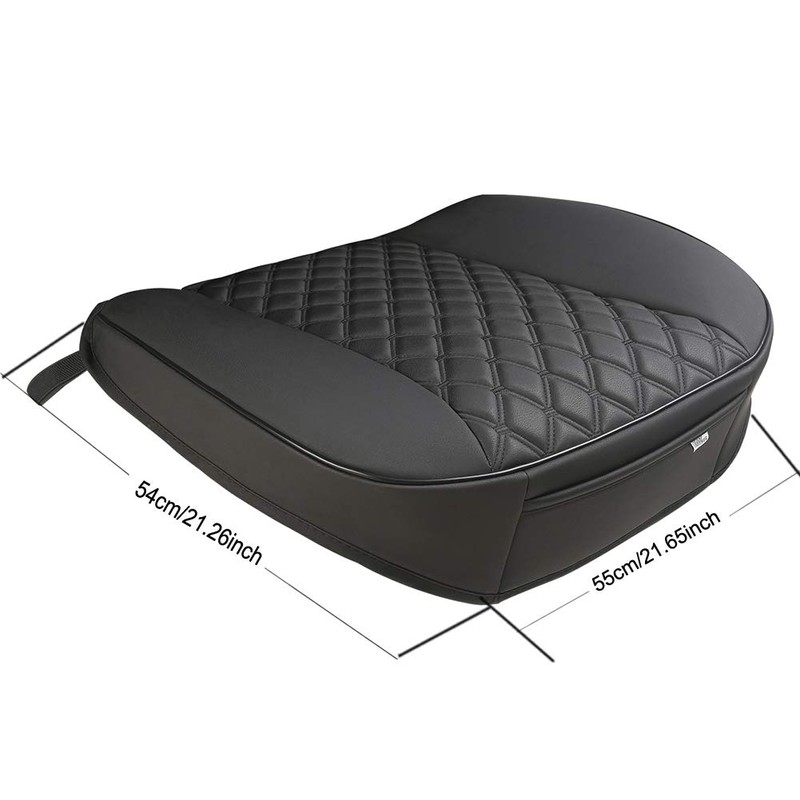 Black Panther 1 Pair PU Car Seat Covers, Front Seat