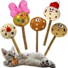 ALTABOMBA Silvervine Sticks for Cats, Lollipops Catnip Toys & Cat