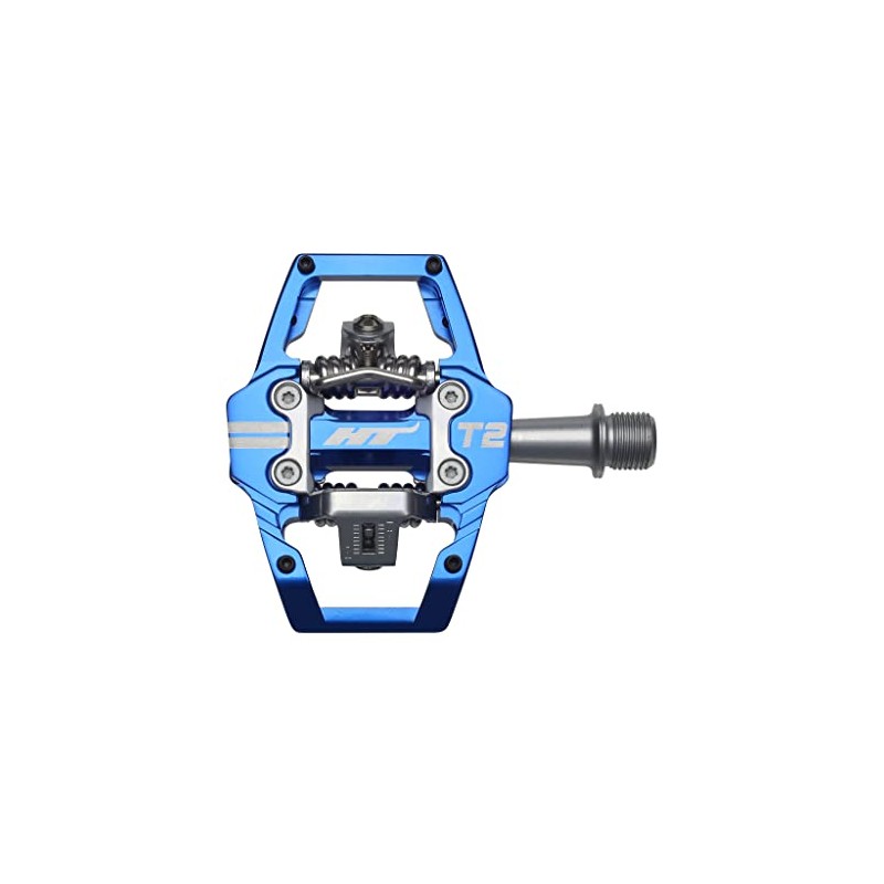 HT Components T2 Clipless Pedals Royal Blue, One Size