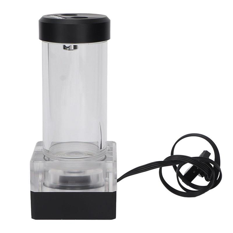 Water Cooling Reservoir 15cm 550L/H 10W 12V DC 3.5m Pump