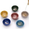 Foraineam 12 Pieces Ceramic Sake Tea Cups, Korean Soju Shot
