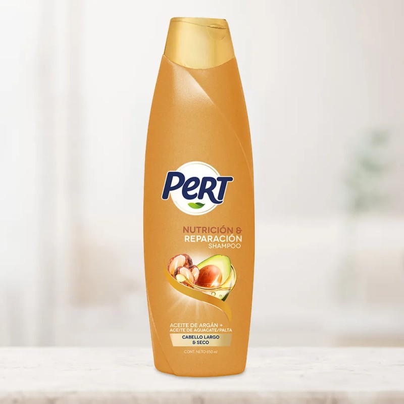 Pert, Shampoo Argn Y Aguacate, 650 Ml